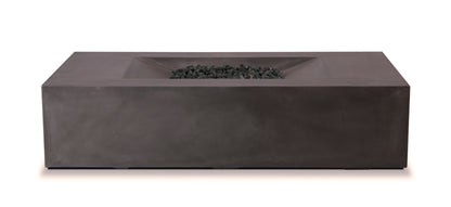 MODerne Concrete Fire Table - Rectangle 58" x 32" x 14" - Propane Version