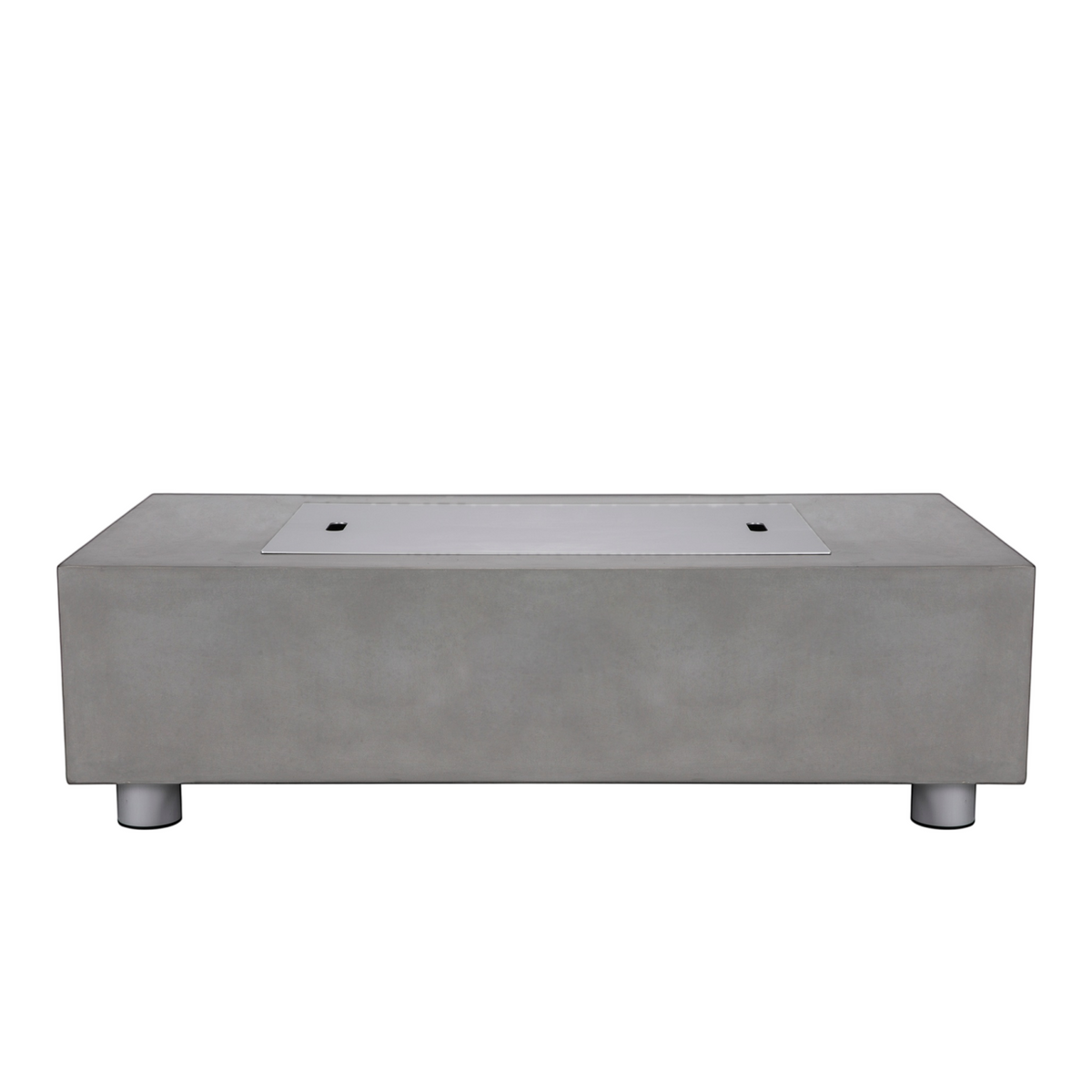 MODerne Concrete Fire Table - Rectangle 58" x 32" x 14" - Natural Gas Version