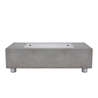 MODerne Concrete Fire Table - Rectangle 58" x 32" x 14" - Propane Version