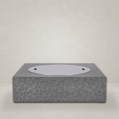 Monument Pro Concrete Fire Pit Table - 41" x 41"