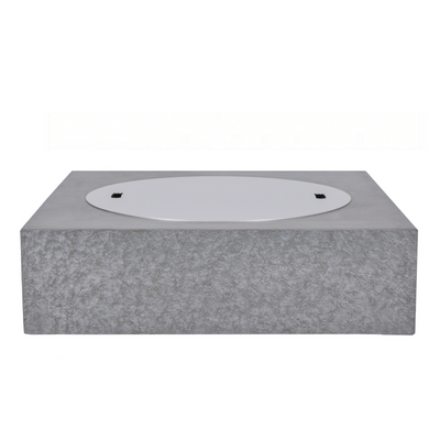 Monument Concrete Fire Table - Square 41" x 41"