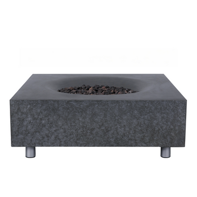 Monument Concrete Fire Table - Square 41" x 41"