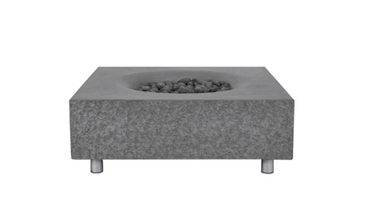 Monument Concrete Fire Table - Square 41" x 41"