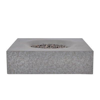 Monument Concrete Fire Table - Square 41" x 41"