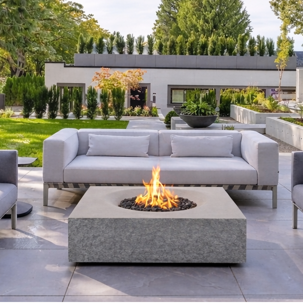 Monument Pro Concrete Fire Pit Table - 41" x 41"