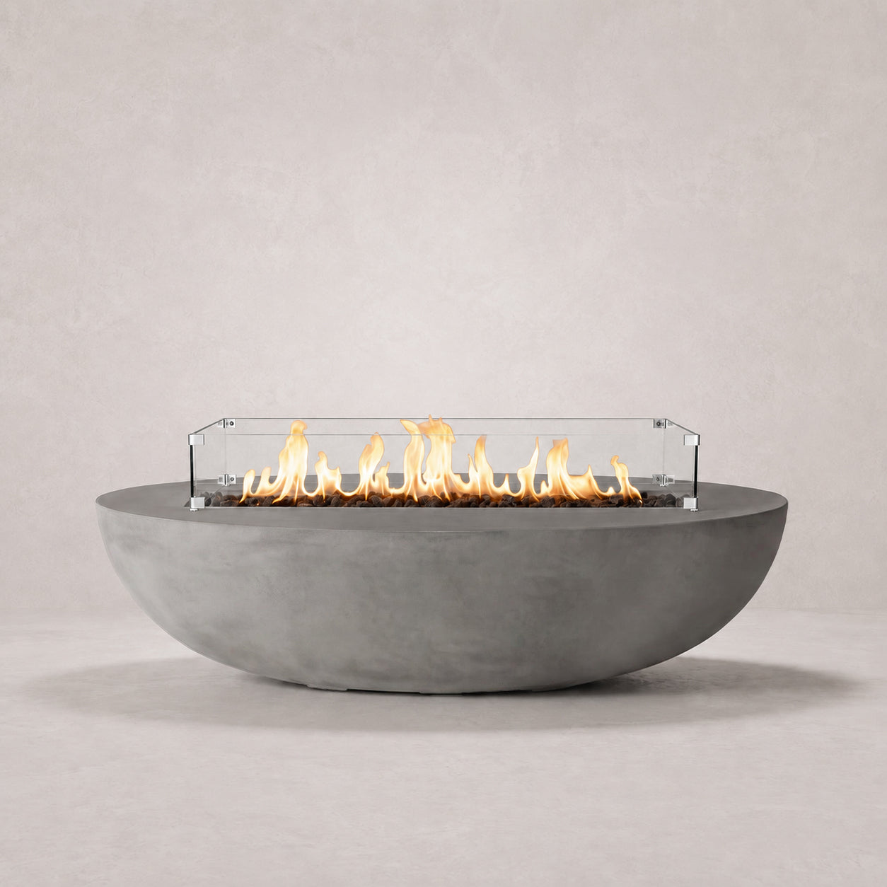 Oasis Concrete Fire Pit Bowl - 66" x 30"