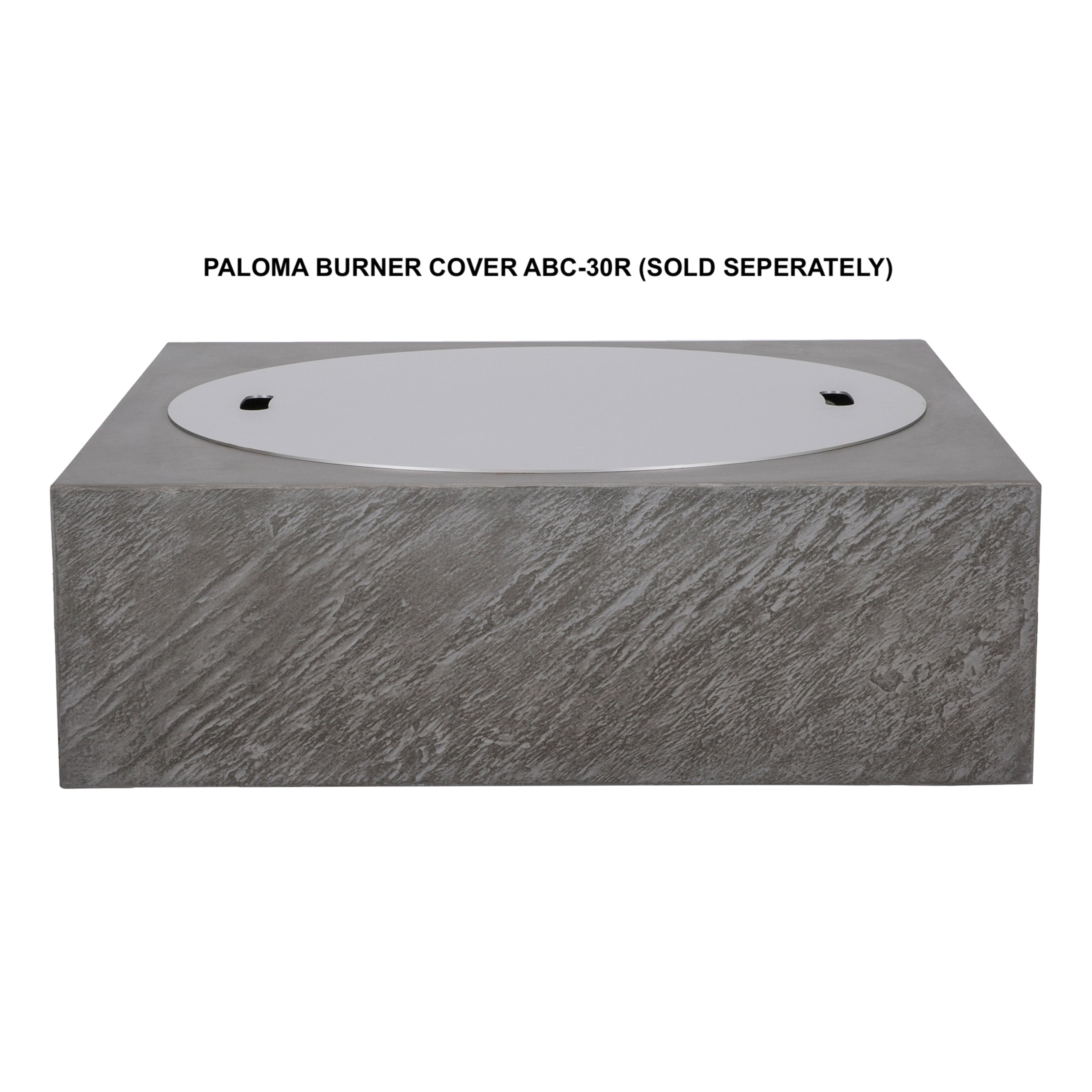 Paloma Concrete Fire Table - Square 36" x 36"