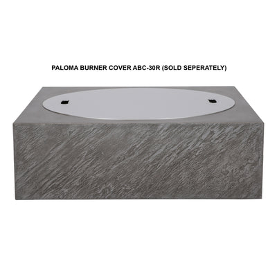 Paloma Pro Concrete Fire Pit Table - 36" x 36"