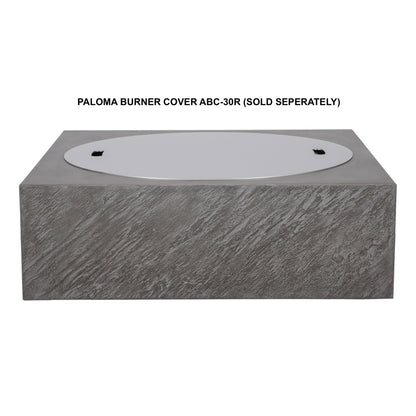 Paloma Concrete Fire Table - Square 36" x 36"