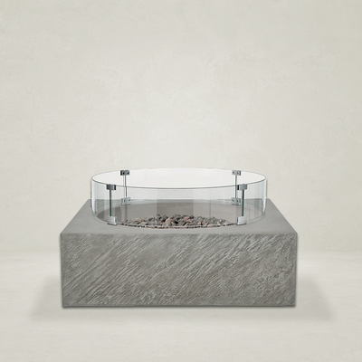 Paloma Pro Concrete Fire Pit Table - 36" x 36"
