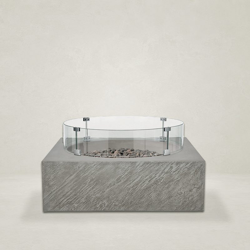 Paloma Pro Concrete Fire Pit Table - 36" x 36"