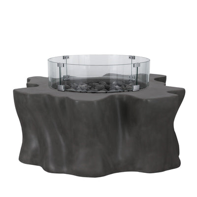 Root Concrete Fire Pit Table - 46" X 42" x 17"