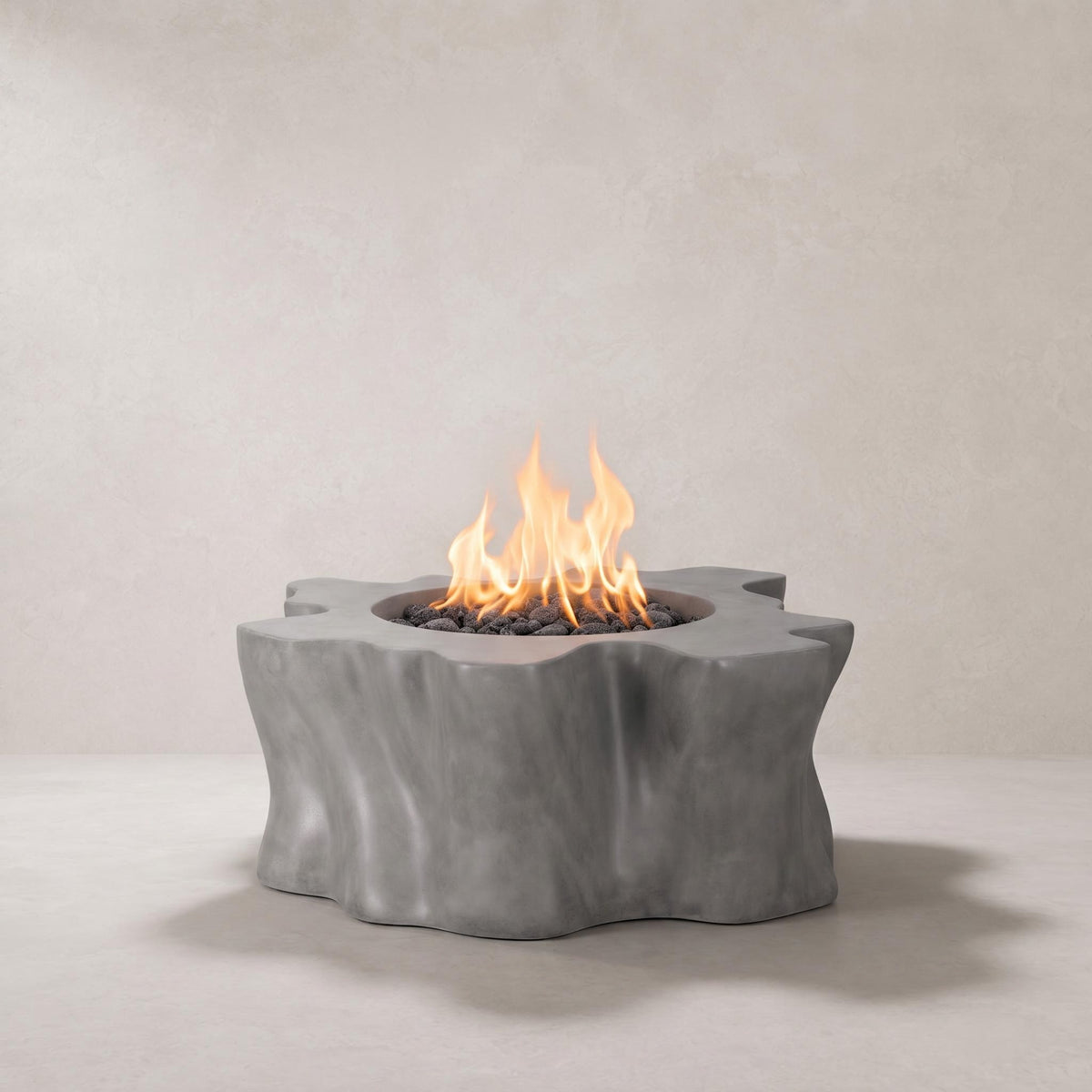 Root Pro Concrete Fire Pit Table - 46" x 42" x 17"