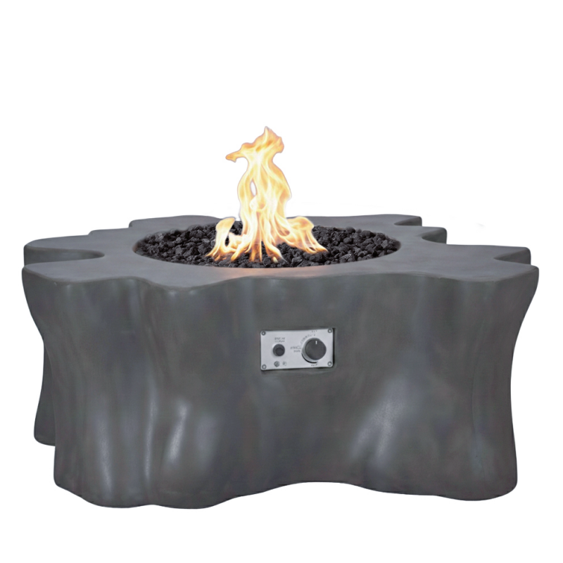 Root Concrete Fire Pit Table - 46" X 42" x 17"