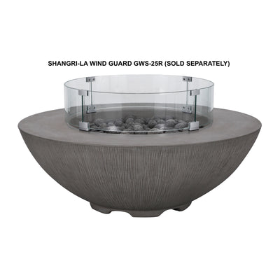 Shangri-La Pro Concrete Fire Bowl - 41" diameter