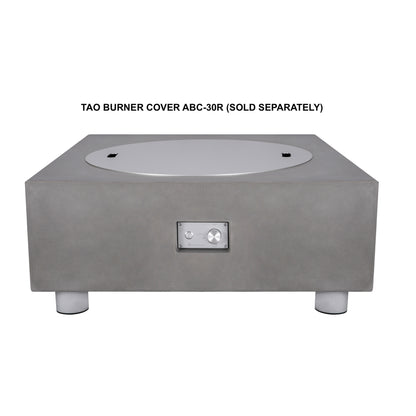 Tao Concrete Fire Table - Sqaure 41" x 41"