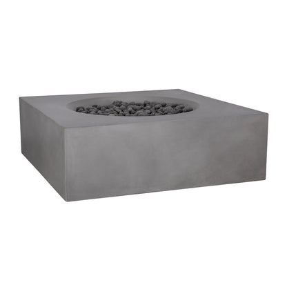 Tao Concrete Fire Table - Sqaure 41" x 41"