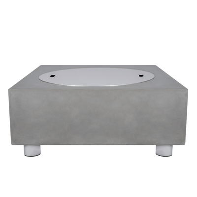 Tao Concrete Fire Table - Sqaure 41" x 41"