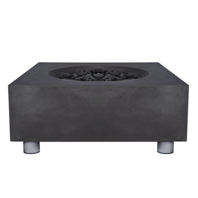 Tao Concrete Fire Table - Sqaure 41" x 41"