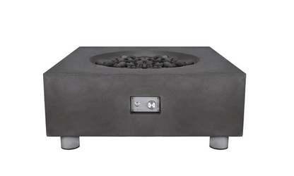 Tao Concrete Fire Table - Sqaure 41" x 41"