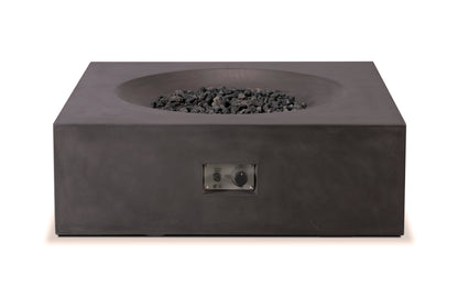 Tao Concrete Fire Table - Sqaure 41" x 41"