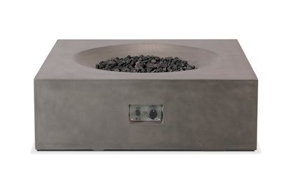 Tao Concrete Fire Table - Sqaure 41" x 41"