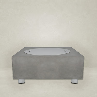 Tao Pro Concrete Fire Pit Table - 41" x 41"