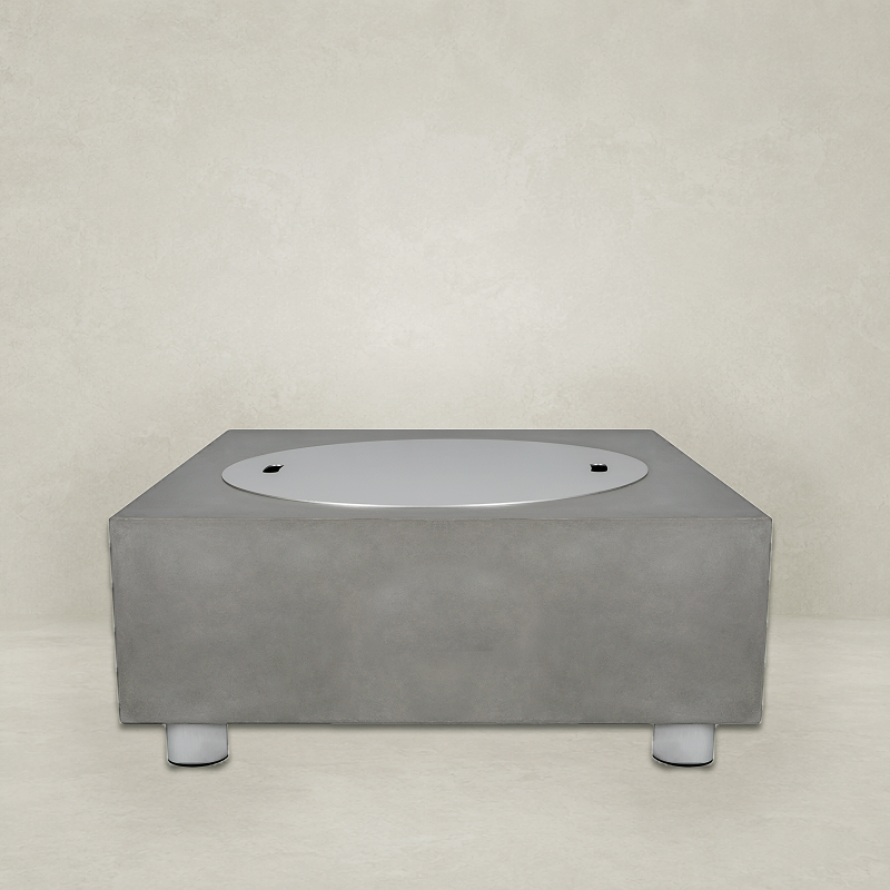 Tao Pro Concrete Fire Pit Table - 41" x 41"