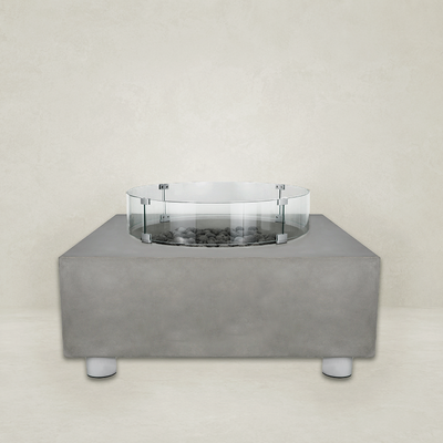 Tao Pro Concrete Fire Pit Table - 41" x 41"