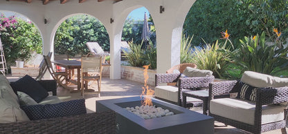 MODerne Pro Concrete Fire Pit Table - 58" x 32"