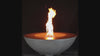 Luxury concrete fire pit