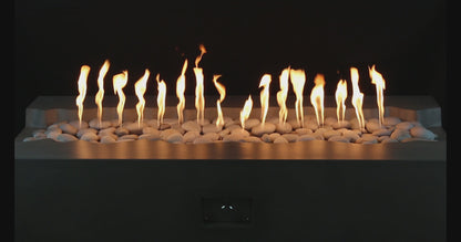 Arroyo Rectangle Concrete Fire Pit Table - 60" x 34"